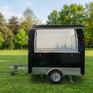Remorque de restauration XCEGO : Camion de cuisine mobile pour glaces, pizzas, café, hot-dogs et autres spécialités - Product Image 1