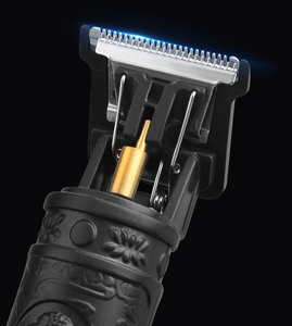 Mini Tondeuse <span class=keywords><strong>Électrique</strong></span> Portable Rechargeable pour Cheveux et Barbe Professionnelle pour Hommes Barbiers - Product Image 4