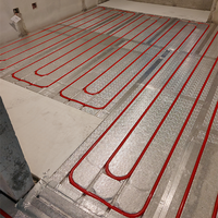 Module de chauffage au sol en plaque d'aluminium épaissie, panneau d'isolation hydronique/électrique, garantie 5 ans, hôtels modernes, appartements