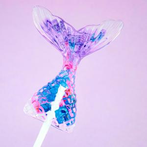 Caramelos Duros Saludables Sin Azúcar con Sabor a Frutas en Forma de Cola de Sirena, en Caja, para Regalo de Fiesta - Product Image 2