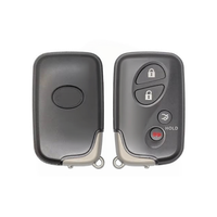 Carcasa Universal para Llave Le-xus de 2/3/4 Botones, Repuesto para Llave de Coche/SUV, Compatible con Lonsdor LT20-01/CK TOM-O-02 PCB
