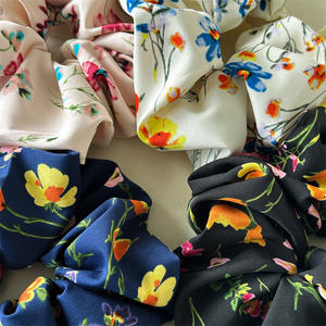 ที่คาดผมผ้าพิมพ์ลายดอกไม้สไตล์วินเทจหวานๆ สำหรับผู้หญิง สไตล์ยุโรป-อเมริกัน เครื่องประดับผมสำหรับงานแต่งงาน - Product Image 4