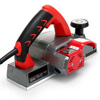 Rabot Électrique à Main Professionnel 1600 W Haute Performance, Portable, Mini, pour le Rabotage Domestique du Bois et la Menuiserie