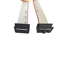 Maßgefertigte Flachkabel- und Stromkabel-Baugruppe mit PTFE/PBT-Isolierung, IP66-zertifiziert, Verzinnte Kupferleiter