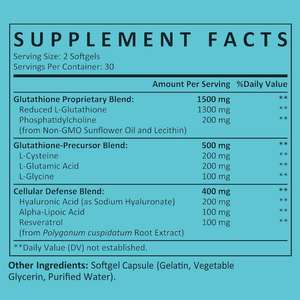 Liposomale Glutathion-Kapseln mit Kollagen-und Vitamin C-Antioxidans Immun abwehr Skin Radiance <span class=keywords><strong>Booster</strong></span> - Product Image 3
