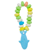 Bracelets Bonbons Sirène Fantaisie en Gros : Bijoux Colorés, Anneaux et Perles pour Enfants