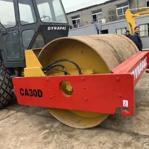 รถบดถนนล้อเดียว Dynapac CA30d มือสอง พร้อมเครื่องยนต์ Cummins กำลัง 97 กิโลวัตต์ ปั๊มและลูกปืนสำหรับงานก่อสร้าง ดีไซน์ดั้งเดิม - Product Image 2