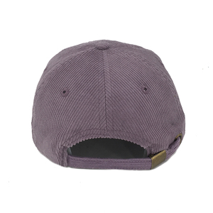 Casquette de Baseball en velours côtelé, 6 panneaux, pour hommes, broderie, vide, à bord plat, Vintage - Product Image 5