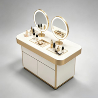 Vitrines de présentation de cosmétiques sur mesure, armoires à parfums modernes, vitrines de rangement et de présentation pour la vente au détail