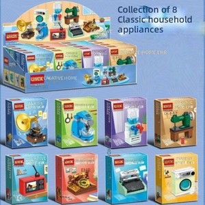 Bloques de Construcción Mini BY, 181 Piezas, Figuras de Dibujos Animados, Rompecabezas 3D, Juego de <span class=keywords><strong>Ladrillos</strong></span> de Plástico ABS para Niños, Juguetes de Construcción para Regalo - Product Image 1