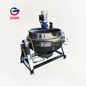 Electric Syrup Boiler Honey Boiling Machine Steam Jacketed Kettle Mixer