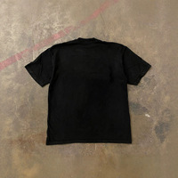 T-shirts pour hommes personnalisés, 250 g/m², 100 % coton, imprimé graphique ailes d'ange, style Y2K vintage, coupe ample, manches courtes