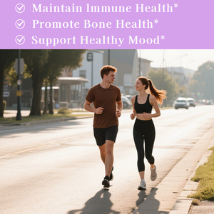 Gommes à mâcher à haute teneur en vitamine D3 avec fer 25 mcg, complément de vitamine D3 pour la santé des os, favorisent la fonction immunitaire - Product Image 3