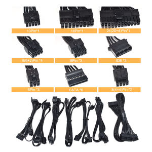 ATX 850W Full Modular RGB 80Plus Gold 20 + 4pin 12V PSU professionale <span class=keywords><strong>E</strong></span>-<span class=keywords><strong>sport</strong></span> per videogame Server di <span class=keywords><strong>alimentazione</strong></span> in magazzino - Product Image 4