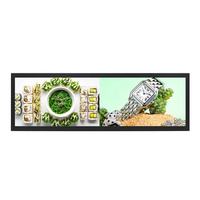Écran extensible pour centre commercial, écran LCD multi-lignes de 28 pouces, affichage numérique, lecteur LCD publicitaire ultra-large pour étagère