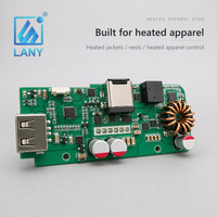 Service de prototypage de cartes de développement, vêtements chauffants, assemblage de circuits imprimés PCBA personnalisés, directement de l'usine