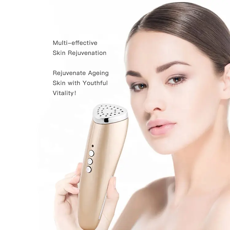 Dispositivo de beleza anti-envelhecimento com led, terapia com fóton infravermelho rejuvenescimento da pele
