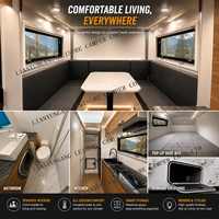 EUR Standard Rvs Camper Van Overland Travel Truck Bed Off-road Motorhome Mercedes Expedition Truck Camper Pickup Pod