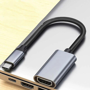 4K <span class=keywords><strong>Type</strong></span> <span class=keywords><strong>C</strong></span> เพื่อรองรับอะแดปเตอร์ USB <span class=keywords><strong>C</strong></span> 3.1ตัวผู้ไปยัง HDTV ตัวเมียแปลง USB <span class=keywords><strong>C</strong></span> เป็นสายเคเบิล - Product Image 4