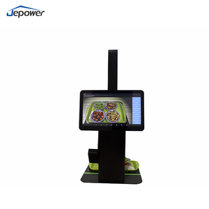 <span class=keywords><strong>JEPOWER</strong></span> AI 식품 인식 비전 터치리스 체크 아웃 시스템 스케일 바코드 스캐너 키오스크가있는 자체 체크 아웃 기계 키오스크 - Product Image 4