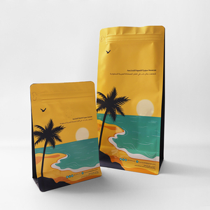 Bolsas de Empaque para Café Personalizadas con Válvula y Cierre, Bolsa Negra Mate para Granos de Café Tostado - Product Image 6