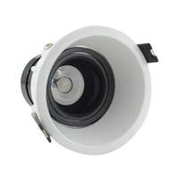 Module LED encastré carré commercial réglable en aluminium, standard australien, design architectural moderne, pour usage hôtelier, haute performance