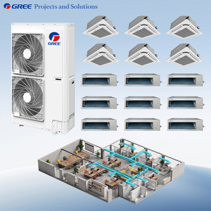 Aire Acondicionado VRF con Bomba de Calor de 12kw-33.5kw, Unidades Interiores Máximas de 7-20 para Europa, Proyecto de Energía para Edificios Ecológicos Prca-35ach Wide - Product Image 1