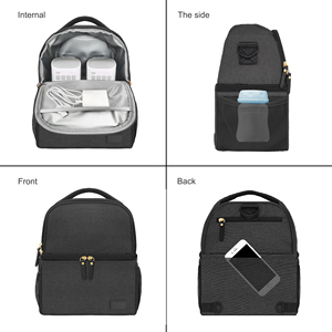 Tas Pompa ASI yang Dapat Dipakai untuk Ibu Bekerja Cocok untuk Kebanyakan Pompa ASI Tas Perawatan Bayi Ibu Tas Mini Pompa ASI Tas Ibu - Product Image 3