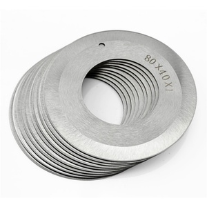 Cuchilla Circular de 100x40x1mm, 80x40x1mm, 70x40x1mm, Material SKS-7 y SK5, para Máquina Cortadora de Cuero - Product Image 3