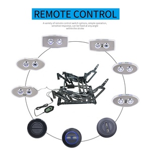 56CM Manual <strong>Rotating</strong> Chair Matel Swivel and Rocker Base Backrest Recliner <strong>Mechanism</strong> for With Lock - Product Image 6