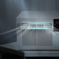 Climatiseur mobile domestique 7000 BTU pour dortoir, mini climatiseur de fenêtre avec déshumidificateur