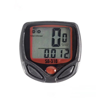 Ordinateur de vélo/vélo de montagne avec 15 fonctions, même modèle, non étanche, accessoire, compteur de vitesse/kilométrage