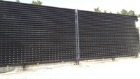 Système de culture hydroponique vertical carré auto-arrosant pour l'extérieur, mur de jardinage, pot de fleurs écologique