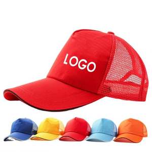Gorra de Camionero Personalizada Lisa para Bordar, de 5 Paneles, Verano, Aire Libre, Hip Hop, Transpirable, Impermeable, Unisex, para Campañas Electorales y Deportes - Product Image 1