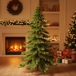 <span class=keywords><strong>Sapin</strong></span> de Noël <span class=keywords><strong>artificiel</strong></span> de <span class=keywords><strong>luxe</strong></span> en PVC, type pin américain, avec aiguilles de pin, personnalisable, semi-mécanique - Product Image 1