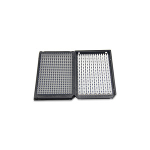 Plaque PCR à 384 puits Yongyue Medical, 40L, fond plat, puits carrés, noir et blanc, micro-plaque de laboratoire stérilisable - Product Image 2