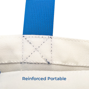 Bolsa de Compras Personalizada Ligera de Poliéster y Algodón con Asas - Product Image 3