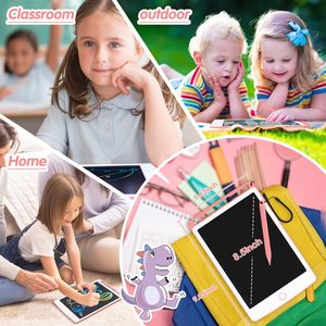 Tablette d'écriture électronique LCD pour enfants de 8,5 pouces, effacement en un clic, <span class=keywords><strong>bloc</strong></span>-<span class=keywords><strong>notes</strong></span> numérique avec fonction de verrouillage, <span class=keywords><strong>bloc</strong></span>-<span class=keywords><strong>notes</strong></span> de dessin - Product Image 2