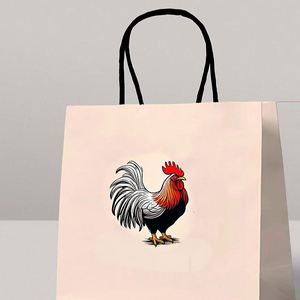 Bolsas de Papel Ecológicas con Logotipo Personalizado para Llevar, Empaque de Alimentos Kraft para Llevar, Papel Kraft Marrón Reciclable al por Mayor - Product Image 3
