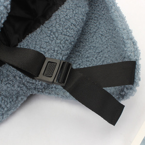 Chapeau d'hiver en polaire berbère de haute qualité pour la protection contre le froid, idéal pour le ski en extérieur, bonnet russe, bonnet de pilote, fournisseur de chapeaux - Product Image 3