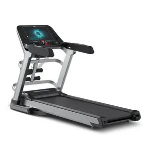 Treadmill multifungsi batang hidrolik lipat HD layar hadiah perdagangan luar negeri pasokan langsung listrik mewah cerdas