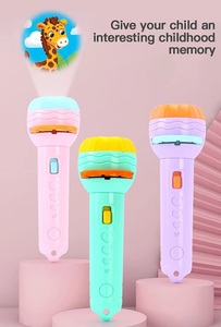 Giáo Dục Sớm cho trẻ em nhận dạng chiếu động vật loạt vui nhộn slideshow sáng tạo bầu trời đầy sao Đèn pin Đồ chơi máy chiếu - Product Image 6