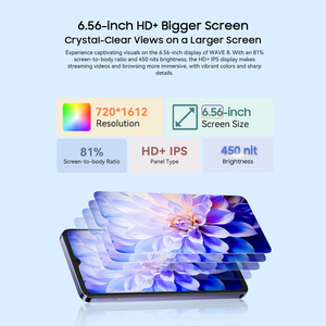 Blackview Wave 8 Smartphone, Display HD+ IPS da 6.56'', Octa Core T606, 4GB+128GB/256GB, Batteria da 5000mAh, Fotocamera 8MP, Android - Product Image 5
