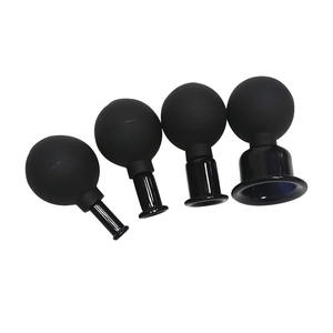 Set bekam vakum terapi penyedot wajah kaca, Set bekam tubuh wajah 4 ukuran - Product Image 6