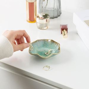 Multifunction <b>Ceramic</b> Trinket Tray Jewelry Display, Key Bowl, <b>Ring</b> Plate Gifts for Friends Sisters Daughter Mother - Product Image 5