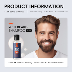 QUIYUM – Mousse nettoyante bio pour moustache et barbe pour hommes, marque privée, adoucissante, shampoing pour barbe masculine – Vente en gros - Product Image 3