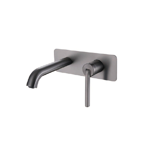Home <strong>Best</strong> <strong>Quality</strong> <strong>Bathroom</strong> Black in Wall Mounted Single Basin Faucet Bathtub Mixer Water <strong>Taps</strong> - Product Image 5