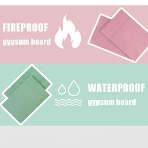 Alta qualità 12mm moderno muro a secco perforato <span class=keywords><strong>cartongesso</strong></span> naturale resistente all'acqua <span class=keywords><strong>cartongesso</strong></span> <span class=keywords><strong>decorazioni</strong></span> Pakistan - Product Image 3