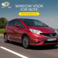 Mosmosun — déflecteur de voiture 4x4, pare-pluie, accessoires d'extérieur, vitre d'injection, pour NISSAN NOTE 2012 2015 2016