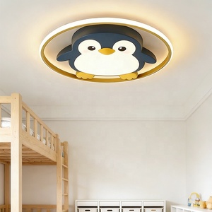 <span class=keywords><strong>Plafonnier</strong></span> <span class=keywords><strong>LED</strong></span> créatif en forme d'animal 39W 3CCT <span class=keywords><strong>avec</strong></span> télécommande, intensité variable, pour chambre à coucher, 110V, moderne, protection des yeux, éclairage économe en énergie - Product Image 2